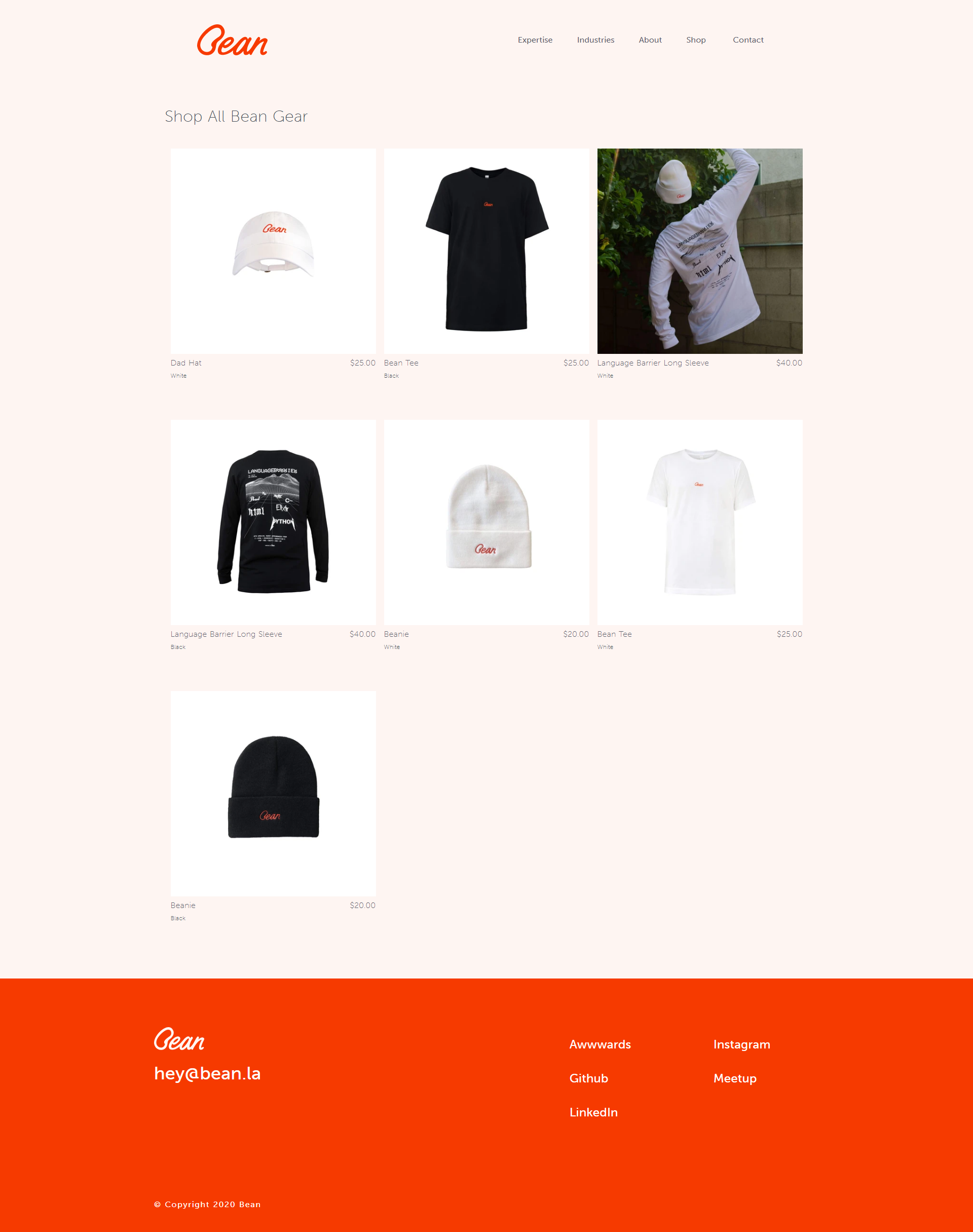 Shop - Desktop