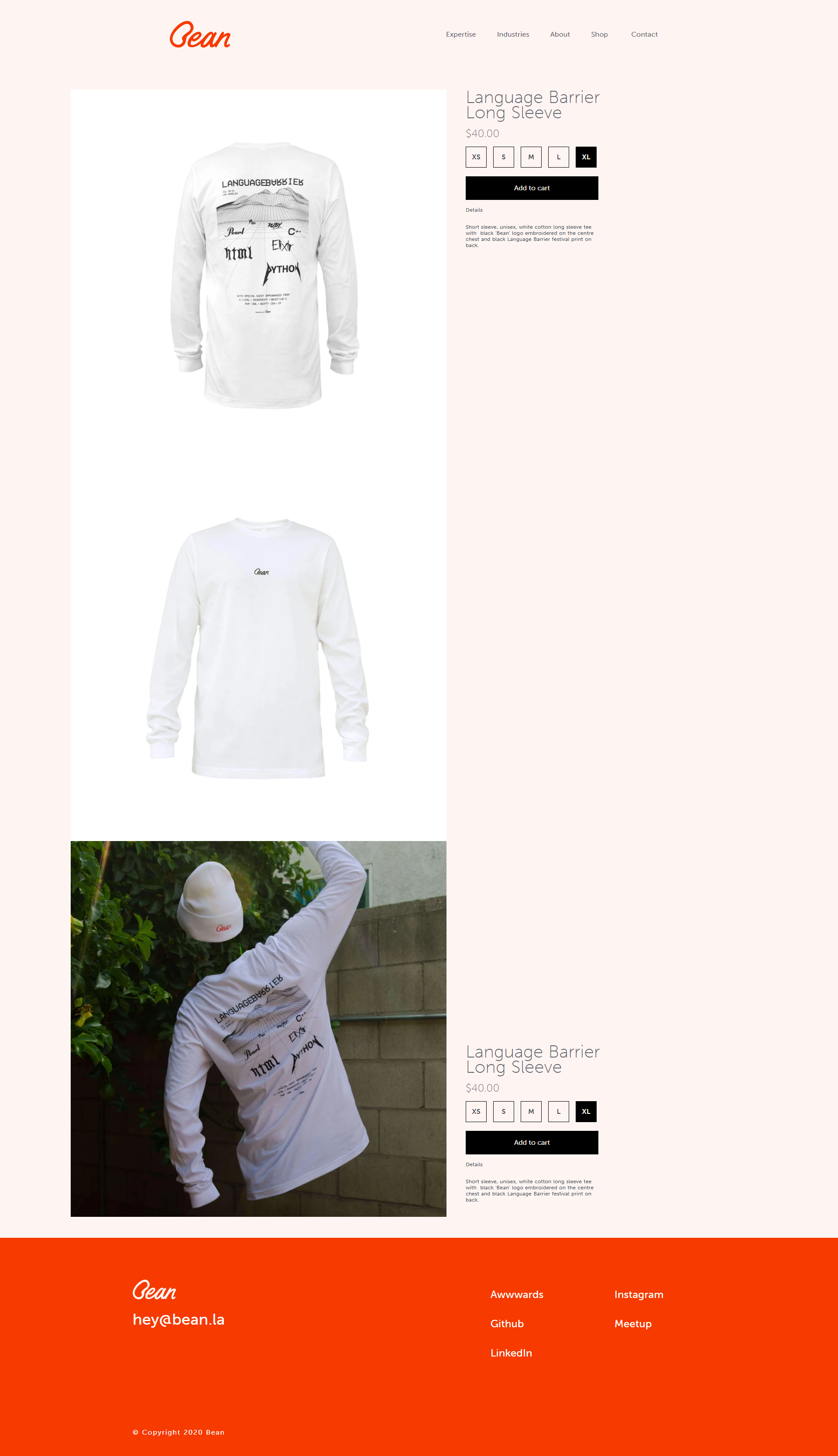 Product Page Example (PDP) - Desktop